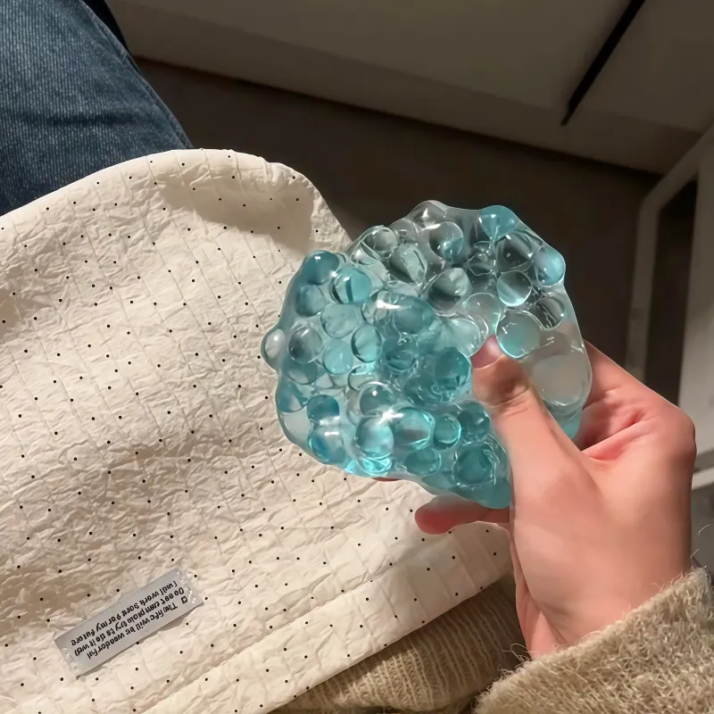 Squishy Μπαλάκι Άγχους Παιχνίδι Αργής Επαναφοράς Pop Beads Χειροποίητο Αισθητηριακό Παιχνίδι για το Γραφείο Σταθεροποιητής Συναισθημάτων Δώρο