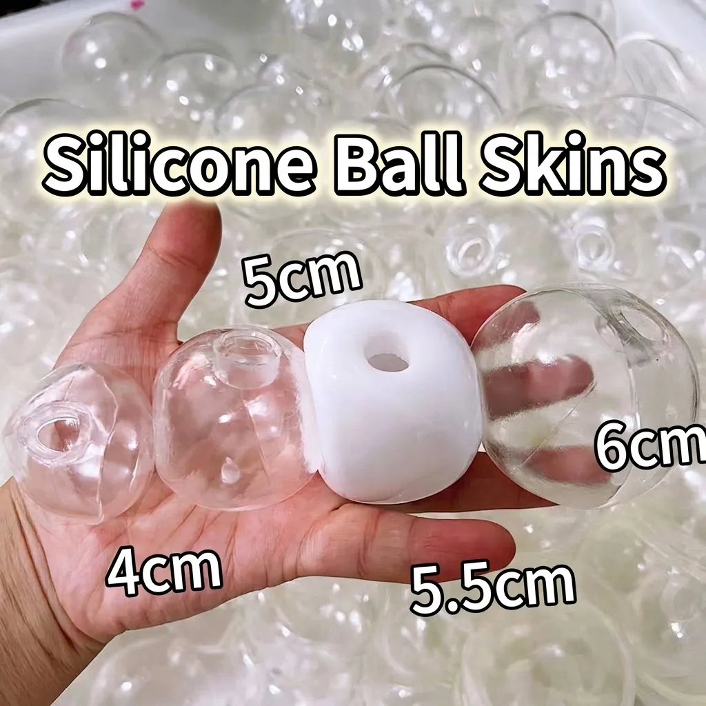 DIY Handgefertigte Leere Squishy Ball Haut Weiche TPR Klare Stressabbau Spielzeug Zubehör Runde Käse Apfel Brötchen Form
