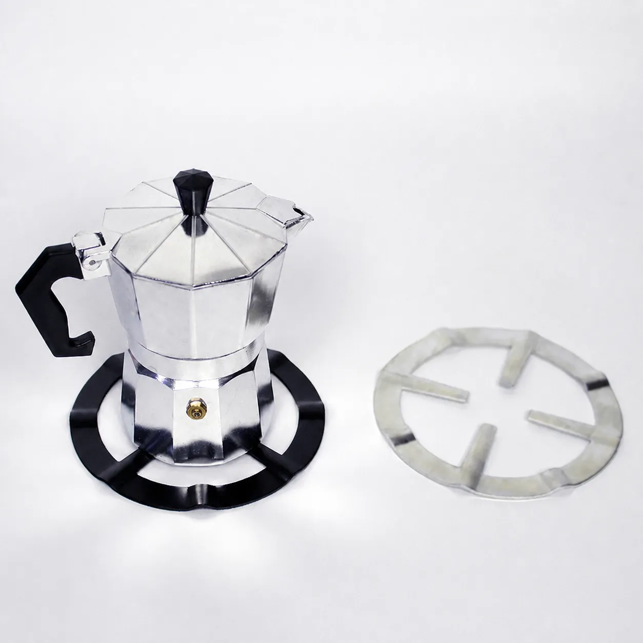 Gietijzeren Gasfornuis Rek Mokapot Standaard Keukengerei Antislip Ondersteuning Beugels Gasbrander Ring Keukenaccessoires