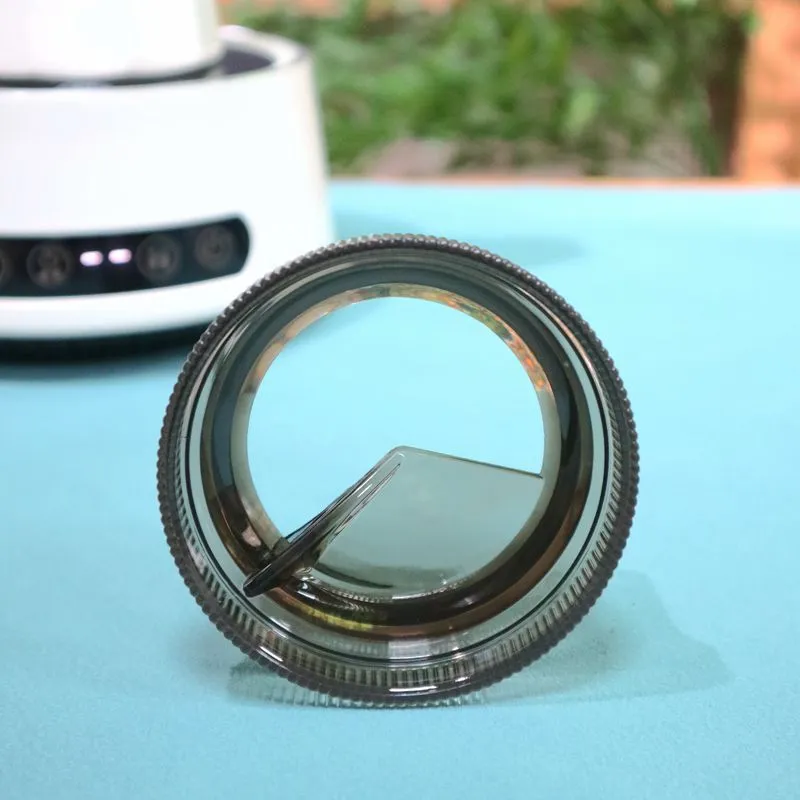 Anello Distributore di Polvere per Caffettiera Moka Imbuto Antiversamento Girevole Livellatore per Espresso Strumento da Barista