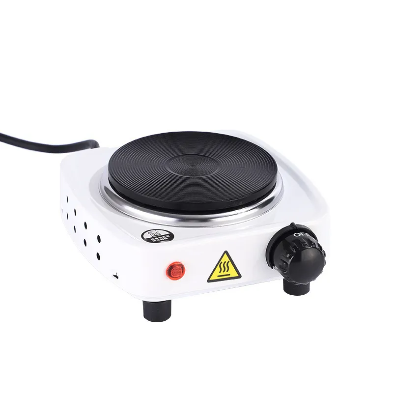 Mini Electric Stove 500W Portable Hot Plate Coffee Maker Tea Heating Base Home Kitchen Appliance