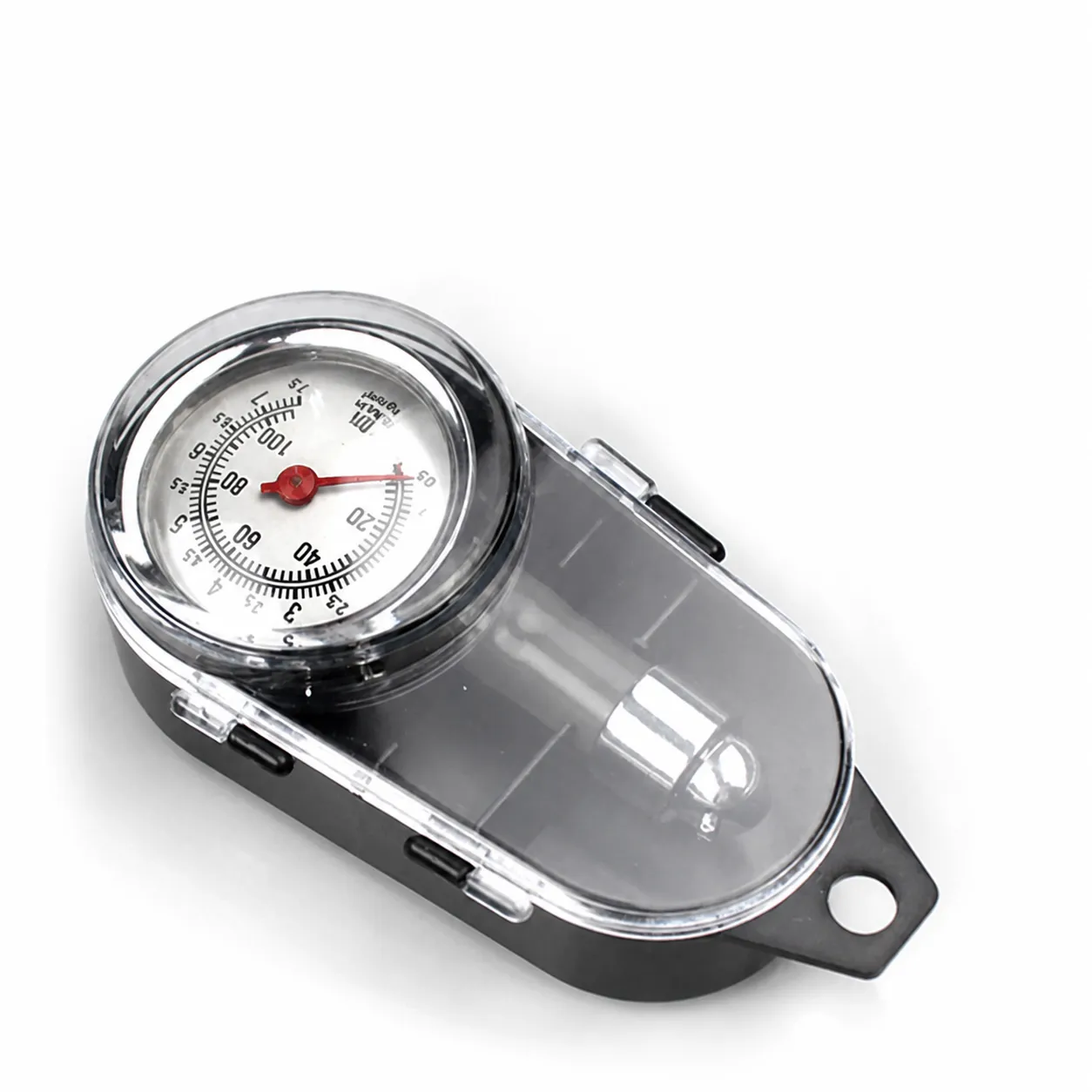 Präzisions Edelstahl Reifendruckprüfer Tragbares Mechanisches Barometer Auto Reifendruck Überwachungswerkzeug