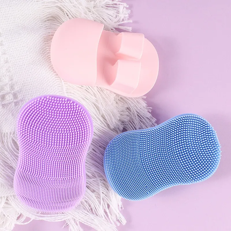 Brosse de Nettoyage Visage en Silicone Poils Doux Épurateur de Visage Nettoyage des Pores Élimination des Points Noirs Manchon de Doigt Outil de Soin