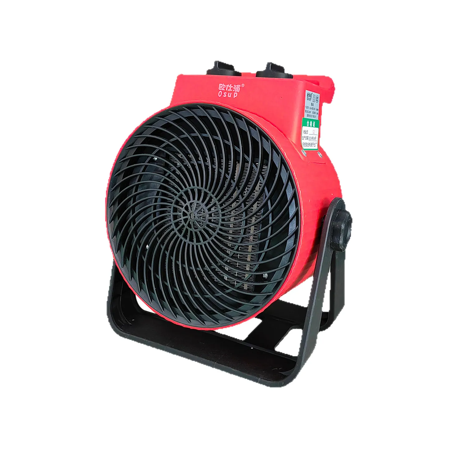 Termoventilatore Ceramico PTC Elettrico Compatto Riscaldatore a Circolazione d'Aria Portatile Con Staffa Regolabile