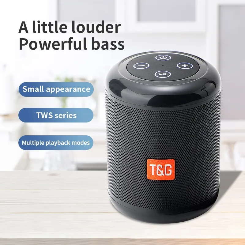 Mini Tragbarer Bluetooth Lautsprecher Outdoor Sport Kabelloser Subwoofer Mit Trageband Freisprechen TF-Karten-Unterstützung