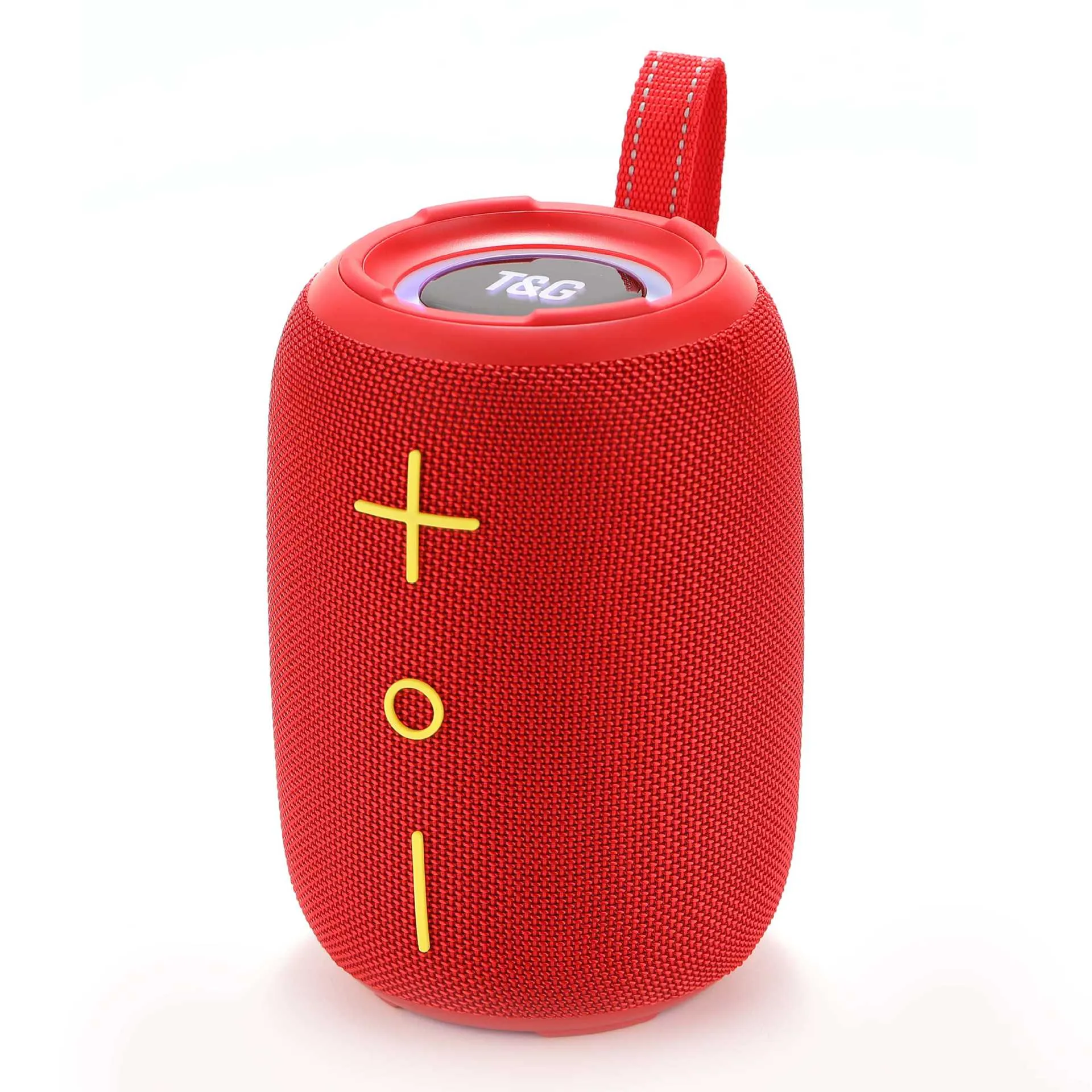 Haut-parleur Bluetooth Sans Fil Portable Subwoofer Étanche Extérieur Avec Lumières LED Colorées Appel Main Libre Son Stéréo TWS
