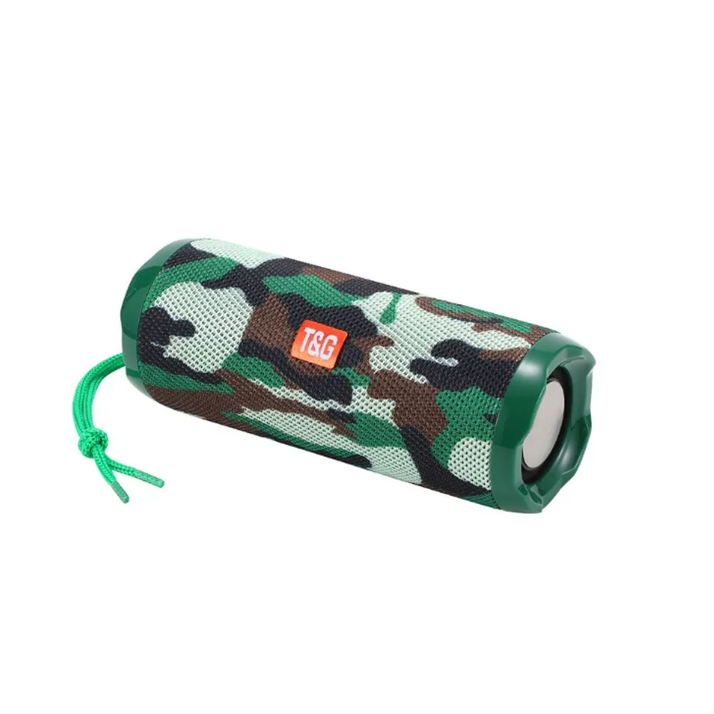 Tragbarer Kabelloser Bluetooth Lautsprecher Wasserdichter Outdoor Stoff TWS Stereo Sound Musikbox Mit TF Karte USB Port