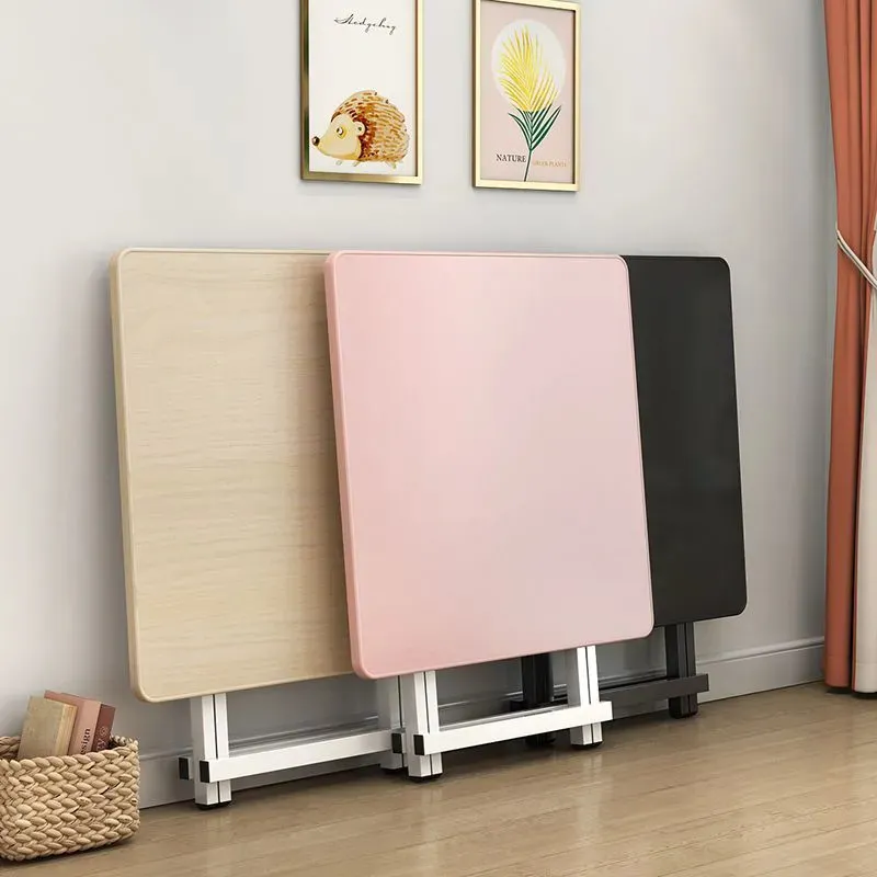 Draagbare Klapptisch Kleine Ruimte Eettafel Outdoor Camping Minimalistische Multifunctionele Houten Paneel Tafel