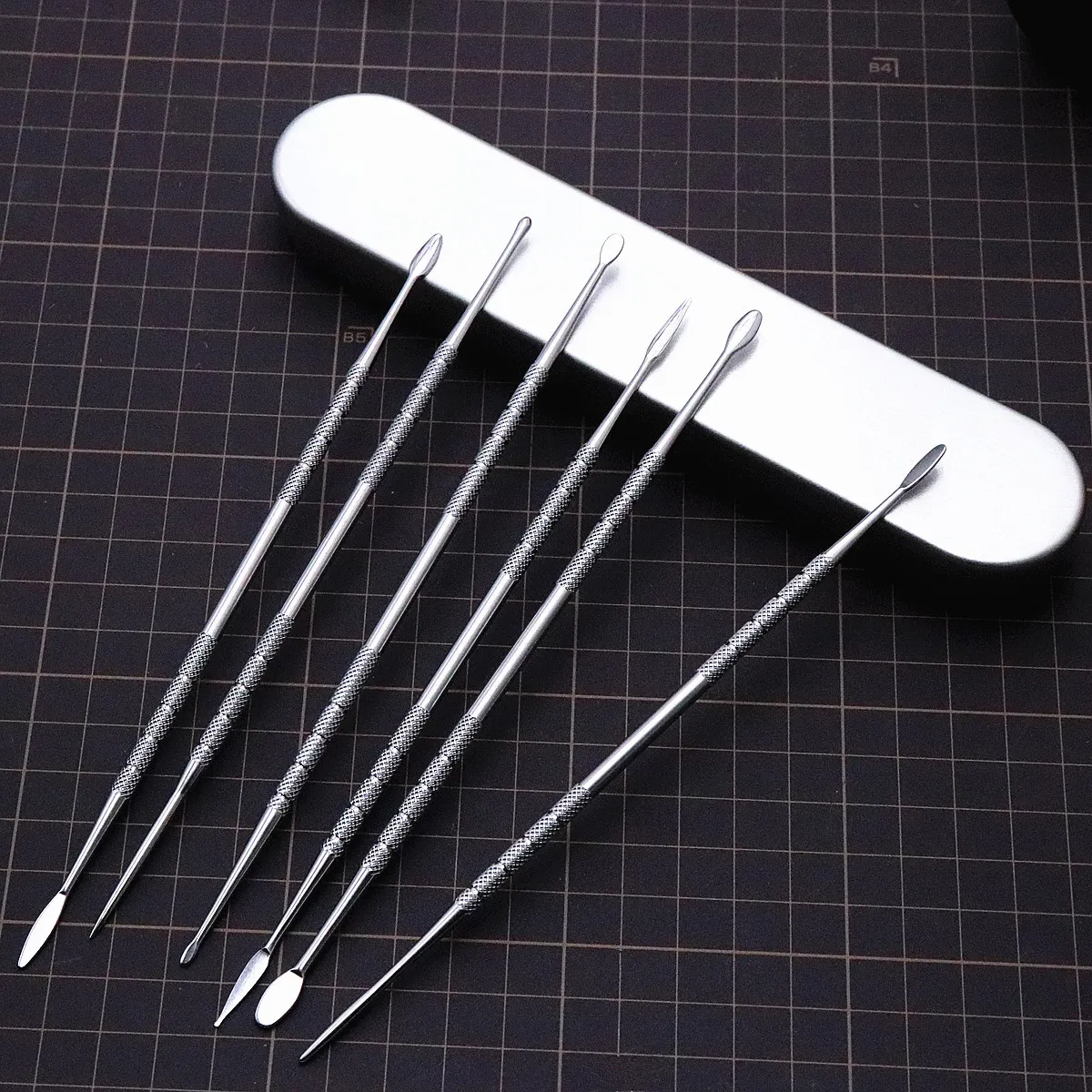 Edelstahl Ton Bildhauerei Werkzeuge Töpferwerkzeug Für Handgemachte DIY Handwerk Modellierung Und Miniatur Detailarbeit