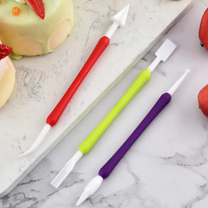 Fondant Decorating Tools Cake Modeling Carving Craft Kit For DIY Baking Kitchen Pastry Sugarcraft Decorating Accessories
