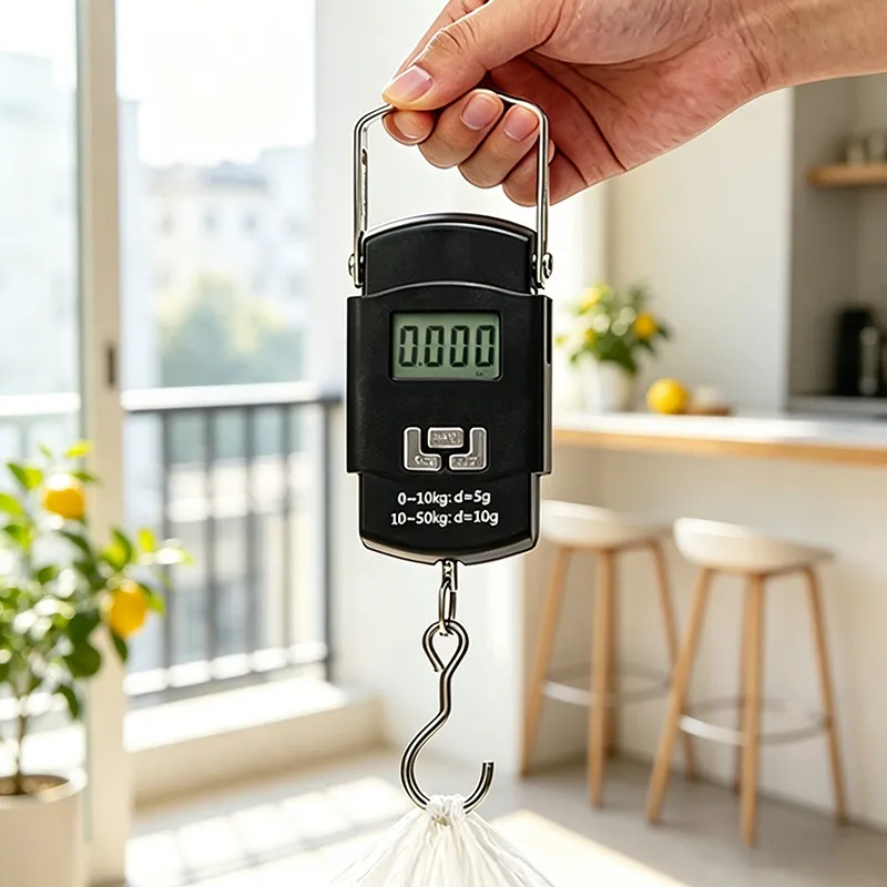 Tragbare Elektronische Handwaage Hochpräzise Digitale Hängewaage Mini Federwaage Für Küche Gepäck Wiegen