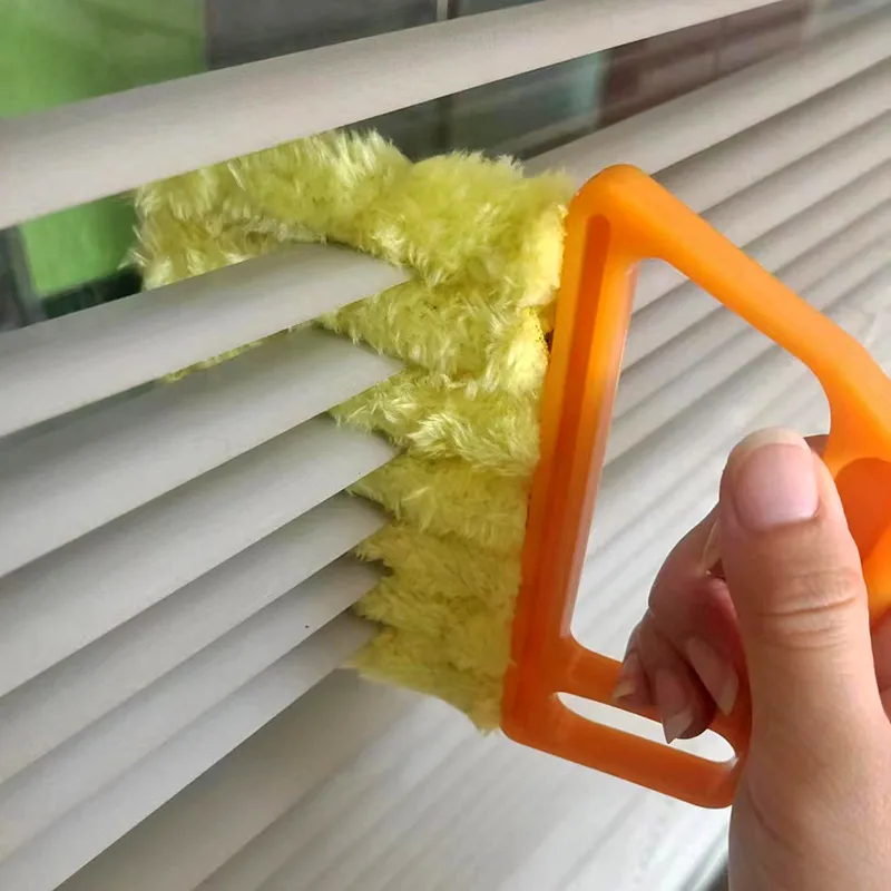 Window Blind Cleaner Brush Dusting Tool Microfiber Slats Duster For Air Conditioner Grates Home Cleaning Tool