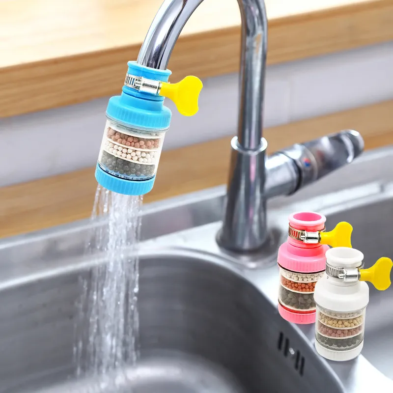 Universal Faucet Aerator Splash-Proof Water Saving Filter Tap Extender Kitchen Washbasin Rotating Nozzle Adjustable