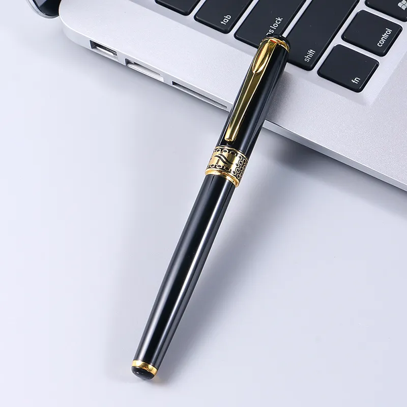 Business Metall Kugelschreiber Rollerball Signierstift Schwarze Tinte Executive Stifte Für Büro Schule Schreiben