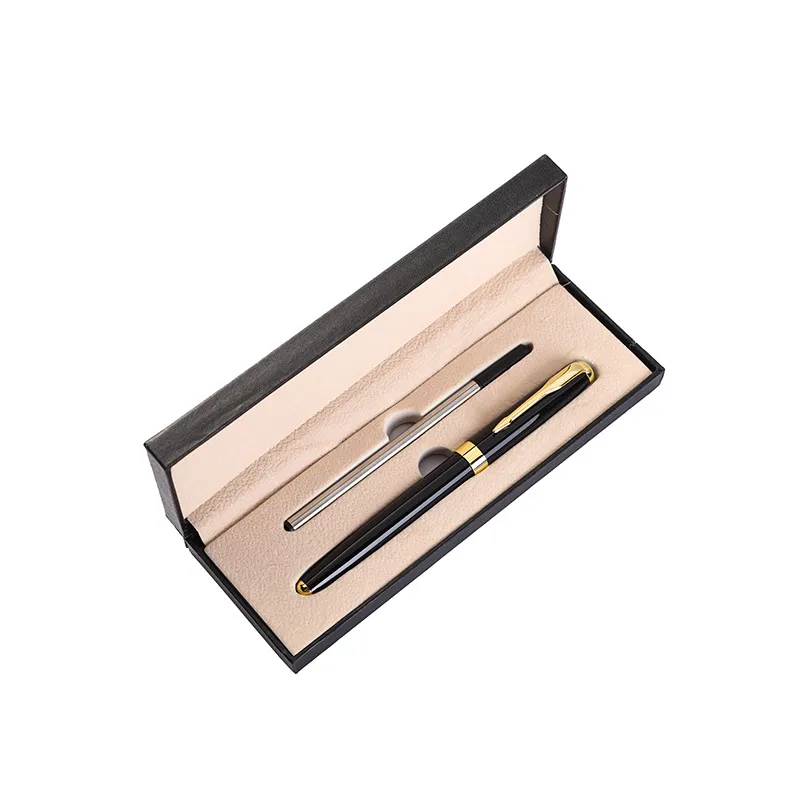 Business Metal Ballpoint Pen Set Luxury Rollerball Pens With Gift Box For Office School Writing Gift