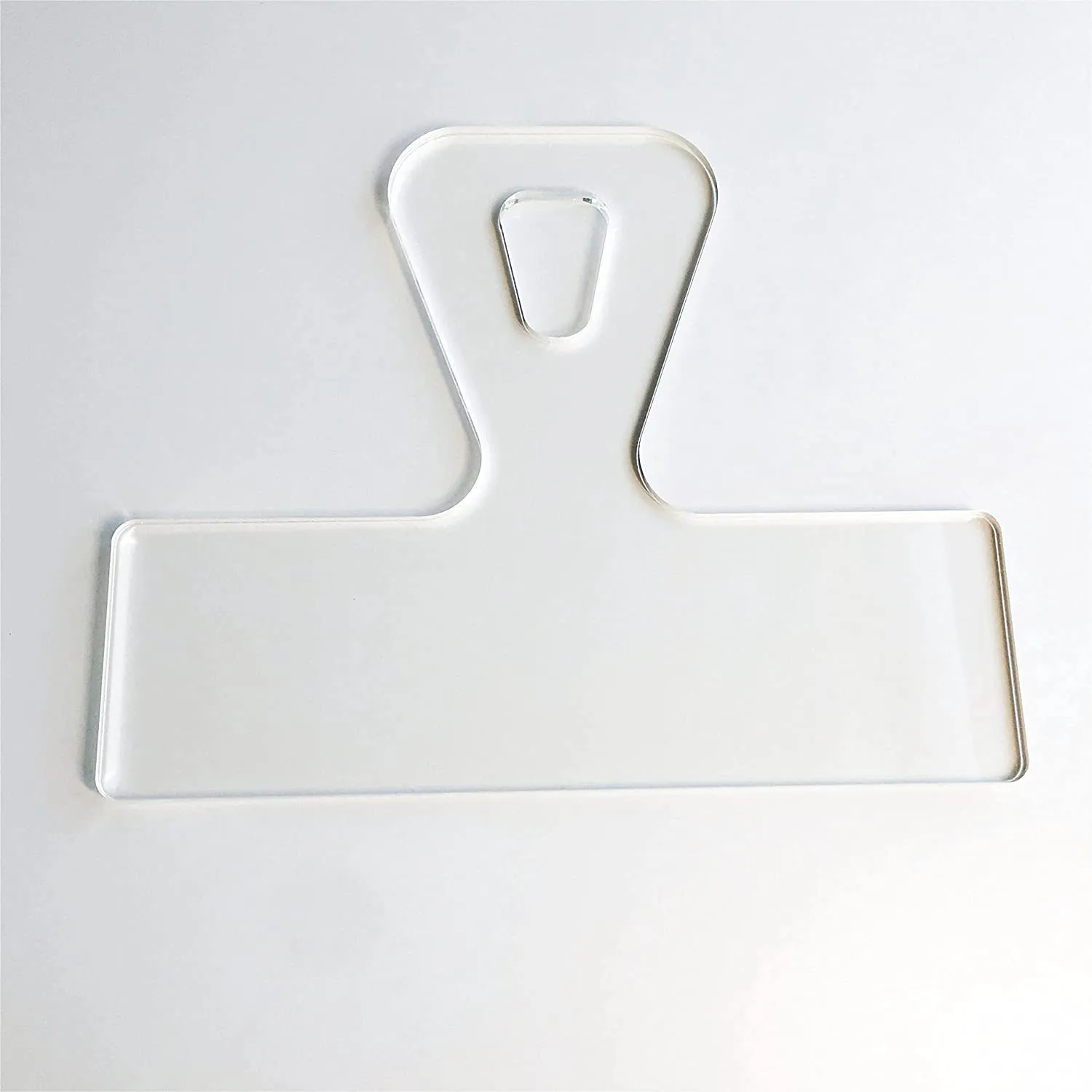 Plantilla De Mango De Tabla De Cortar De Acrílico Transparente Herramienta De Guía De Mango De Tabla De Cortar De Cocina En Blanco
