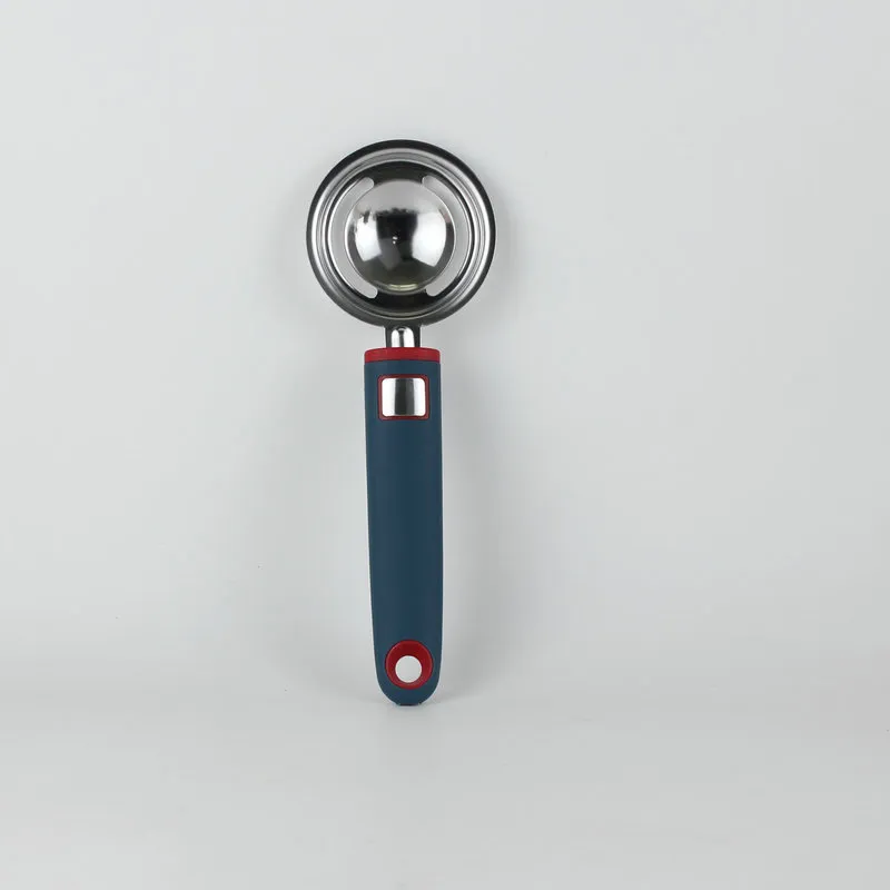 Stainless Steel Kitchen Gadgets Silicone Handle Cooking Baking Tools Whisk Pizza Cutter Peeler Garlic Press