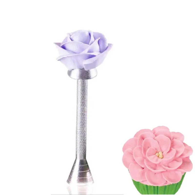 Chiodo per Fiori per Torta in Lega di Alluminio Strumento di Cottura Sollevatore di Fiori in Metallo per Cucina