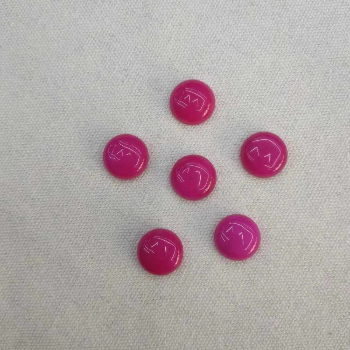 Naturstein Jade Rund Cabochon Flache Rückseite Poliert Lose Edelstein Für DIY Ohrring Ring Schmuckherstellung Zubehör