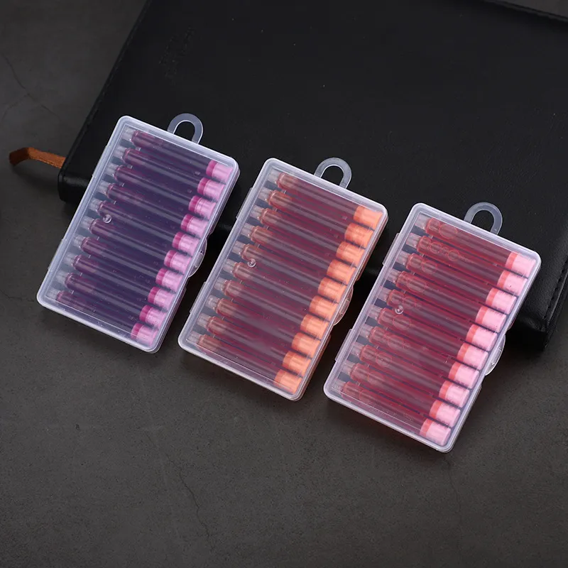 Recambios de Tinta para Pluma Estilográfica Calibre 3.4 Cartuchos de Tinta de Colores Suministros de Oficina