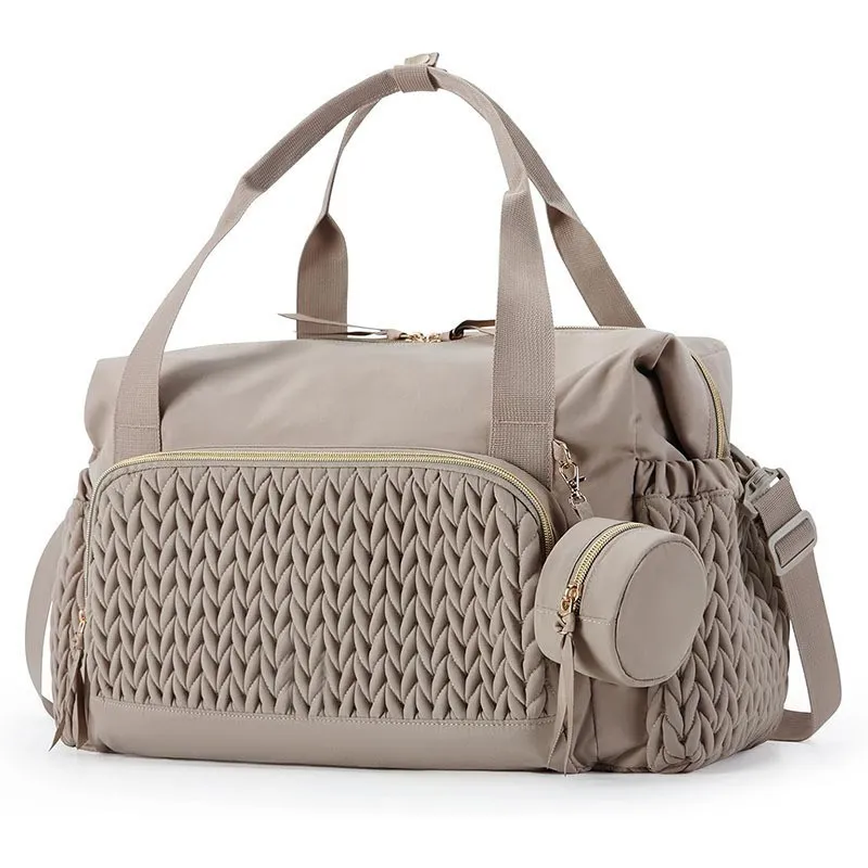 Große Windeltaschen Rucksack Reisehandtasche Multifunktion Baby Windeltasche Mit Schnullerbeutel Für Damen