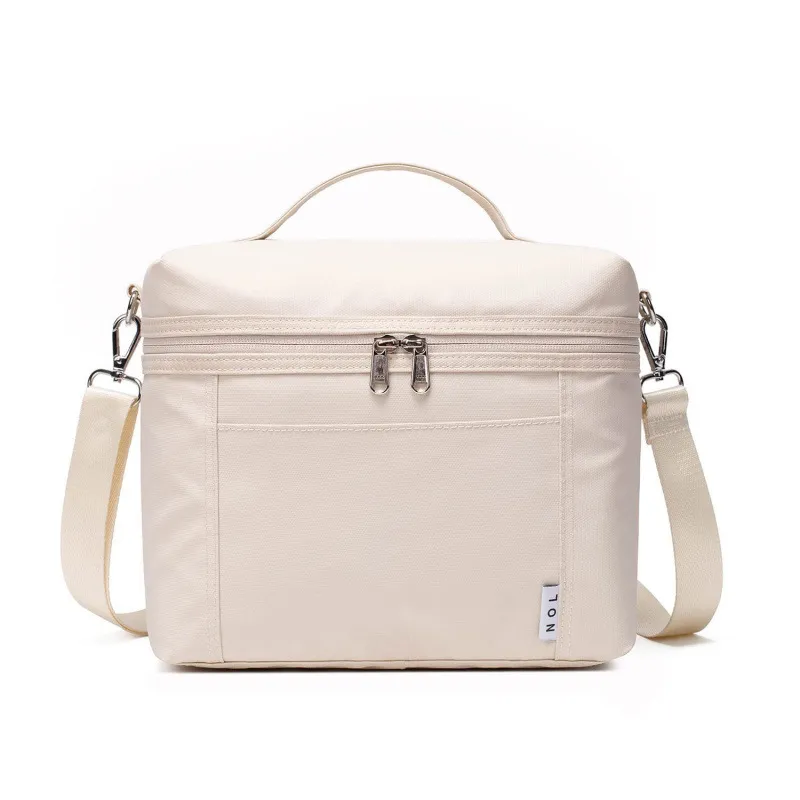 Monomeni Tsanta Fagitoy Yfasma Oxford Thermiki Psytiki Bento Box Tote Bag Dipli Strosi Foriti Picnic Fiambrera Tsanta Apothikefsis
