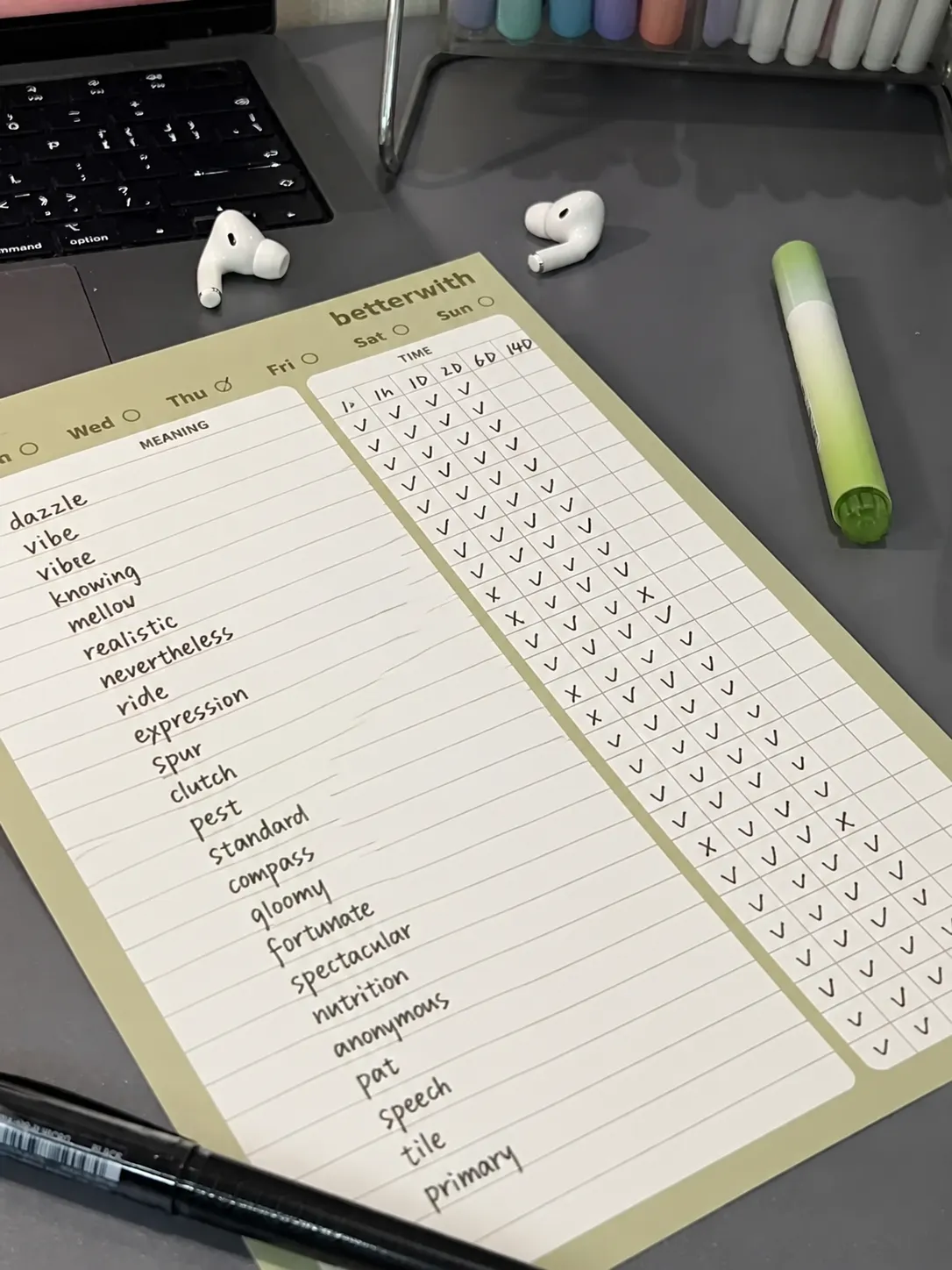 Minimalistisch B5 Gelineerd Notitieblok Matcha Groen Afscheurbaar Memo Pad Dagelijks Plan Studiebenodigdheden Schrijfpapier Notitieboek