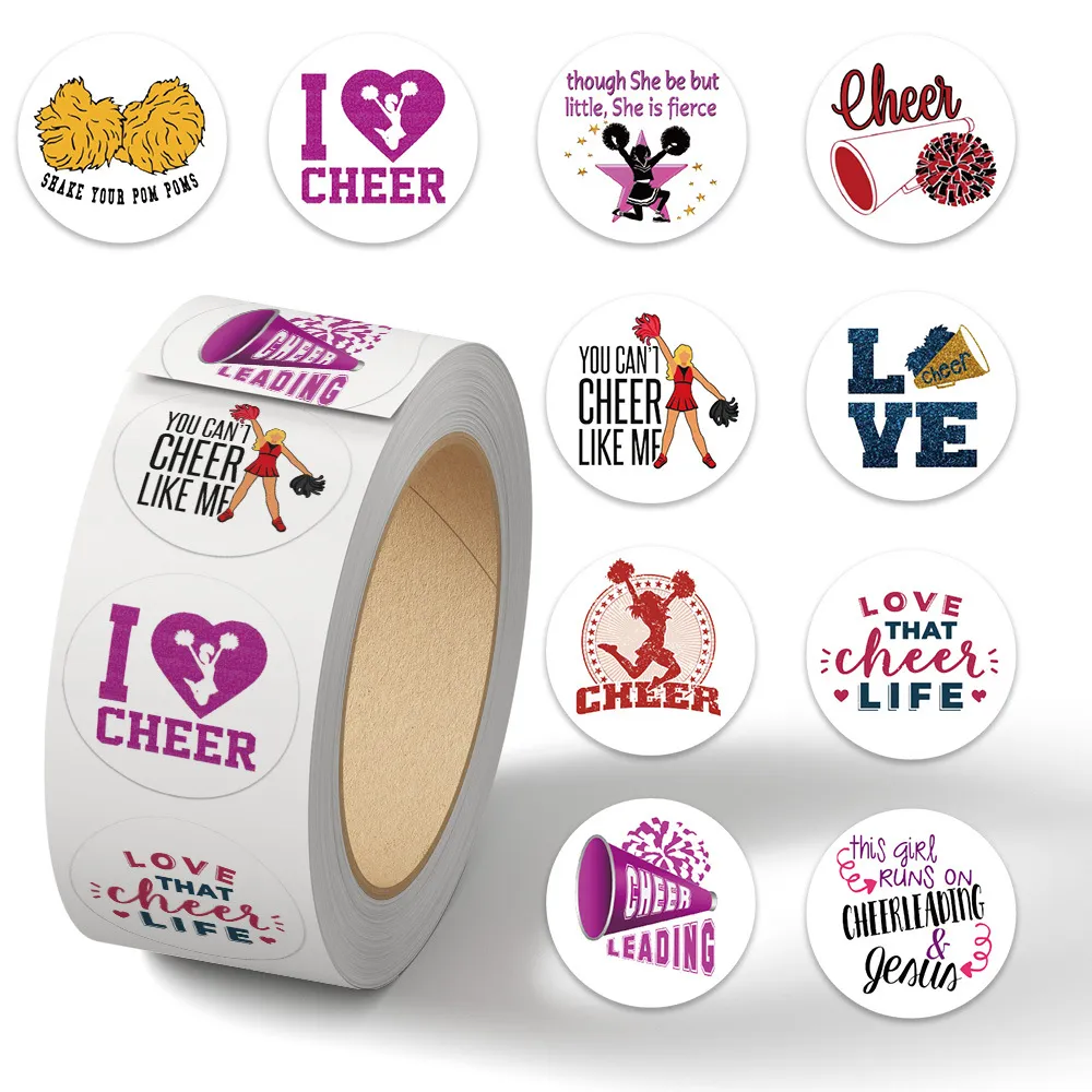 Adesivi In Carta Con Slogan Inglesi Motivazionali Da Cheerleader Per Laptop IPad Festa Decorativo Scrapbook Artigianato