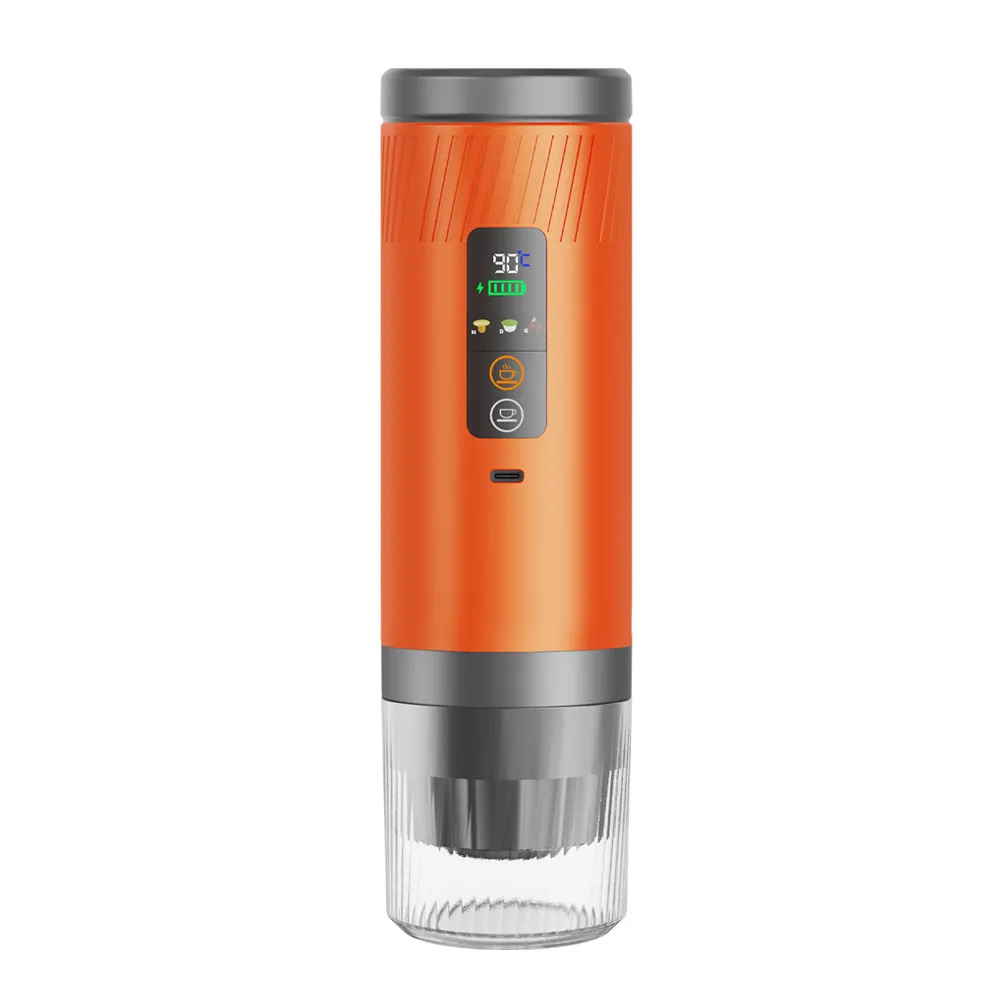 Portable Wireless Heating Espresso Capsule Coffee Machine Three In One Extraction Travel Outdoor Coffee Maker