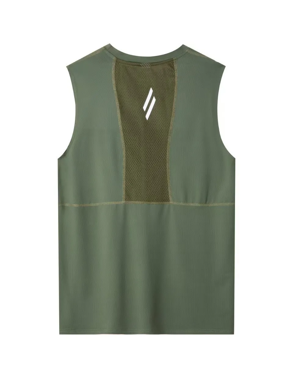 Men's Quick Dry Athletic Tank Top Casual Sleeveless Mesh Sports Shirt Workout Fitness Running Gym Vest Breathable Top
