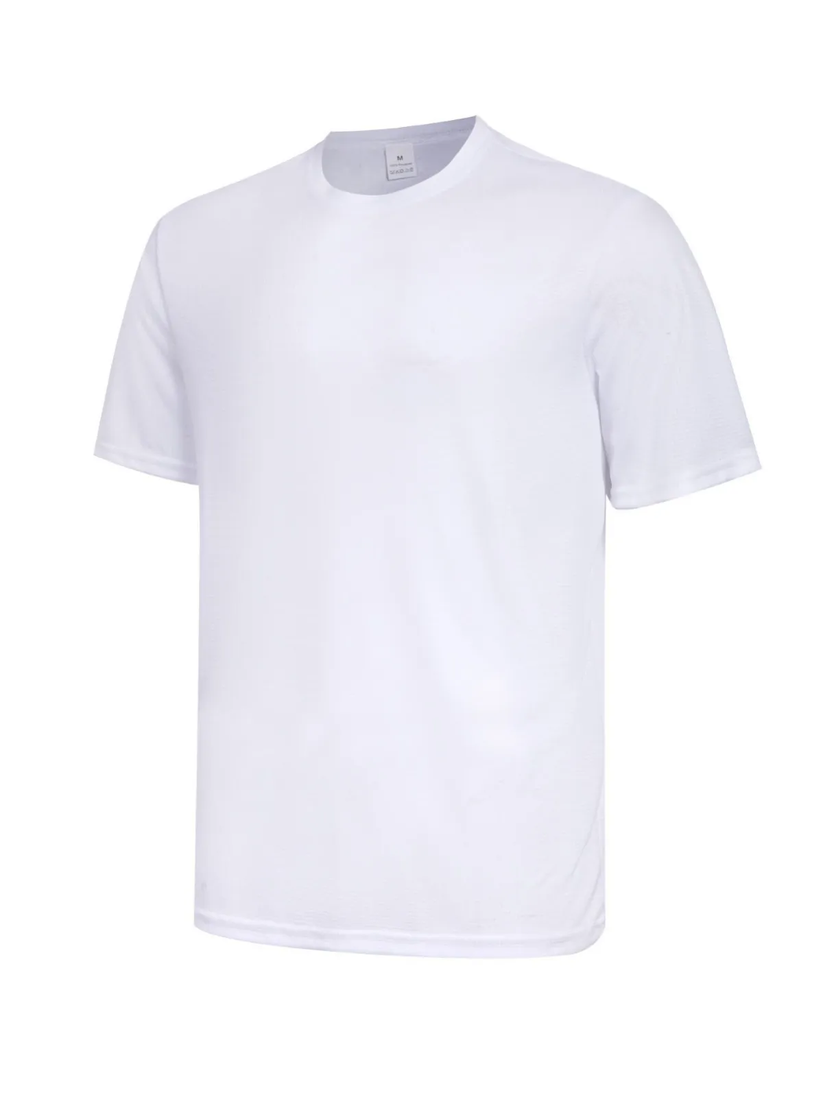 Men's Quick Dry Sports T-Shirt Casual Short Sleeve Crew Neck Breathable Athletic Workout Running Tee Plus Size