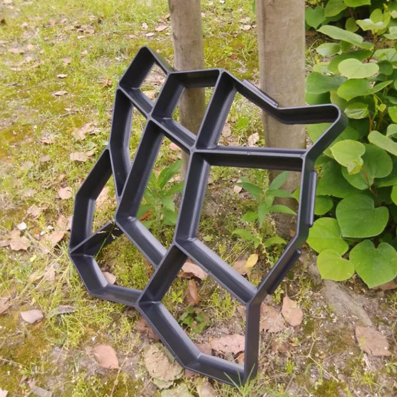 DIY Betonnen Bestratingsmal Plastic Tuin Loopbrug Pad Maker Herbruikbare Handmatige Embossing Tool Voor Tuin Patio Landschapsarchitectuur