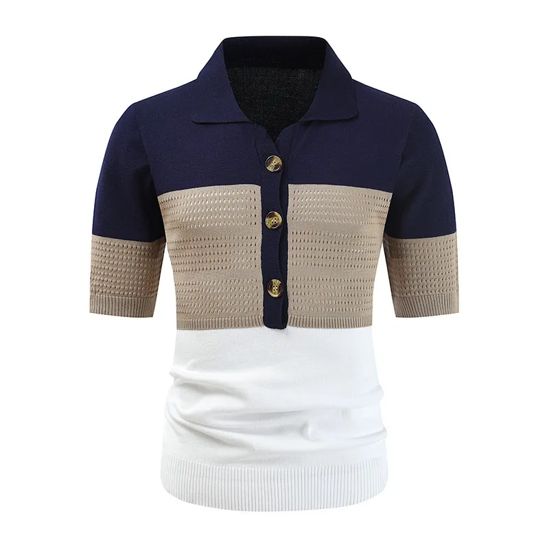 Mens Casual Crew Neck Solid Color Slim Fit Long Sleeve Knit Pullover Acrylic Fashion Sweater For Spring And Autumn