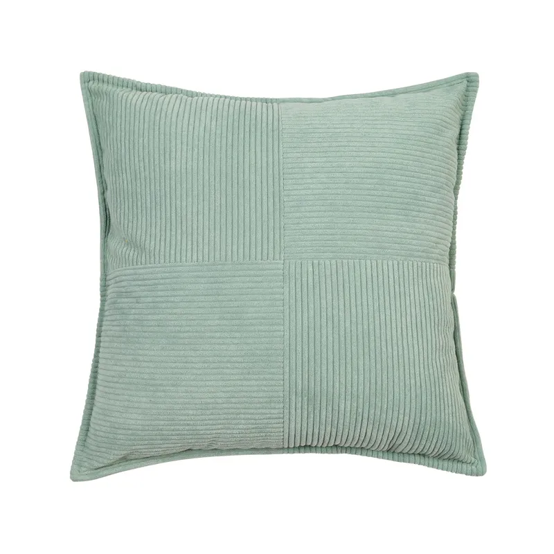 Modern Minimalistisch Corduroy Kussenhoes Effen Kleur Vierkante Kussenhoes Voor Bank Bed Auto Huisdecor