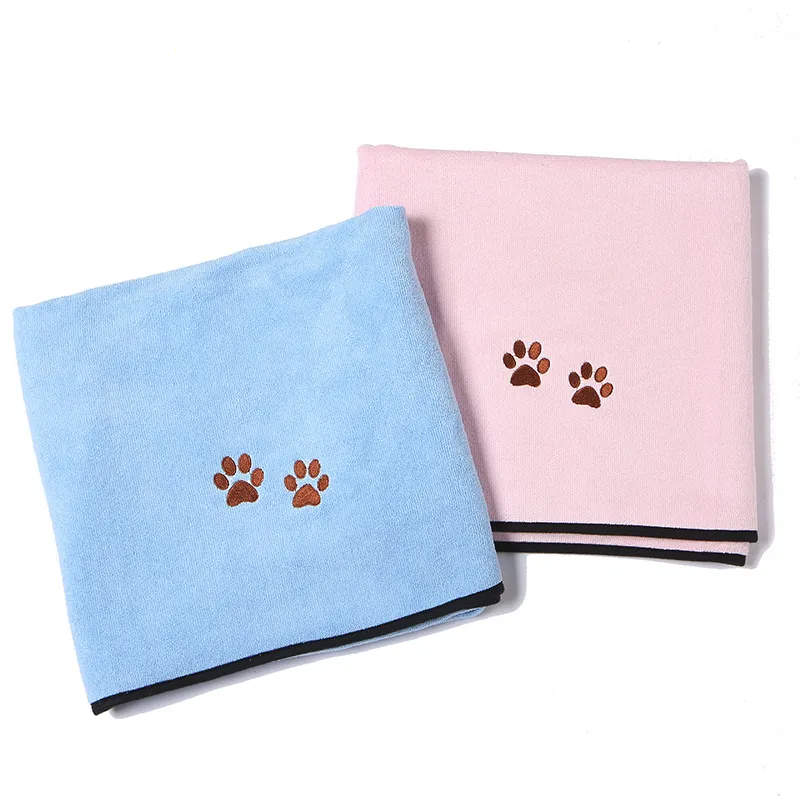 Toalla Absorbente Grande para Mascotas Microfibra Secado Rápido Toalla de Baño para Perros
