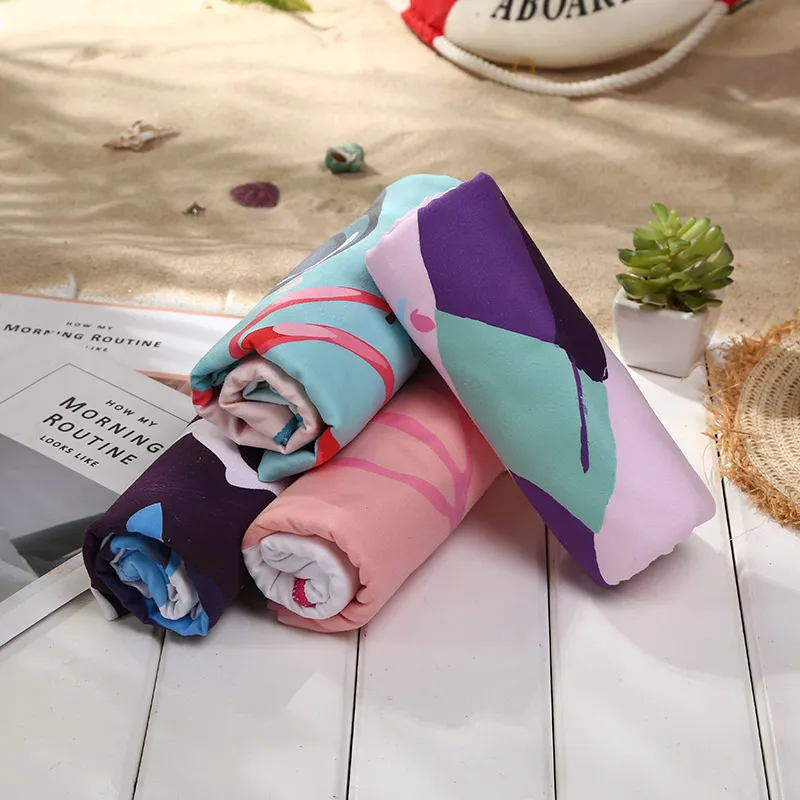 Microfiber Quick Dry Sports Towel Portable Absorbent Gym Travel Towel Fitness Beach Towel Soft Lightweight Workout Towel