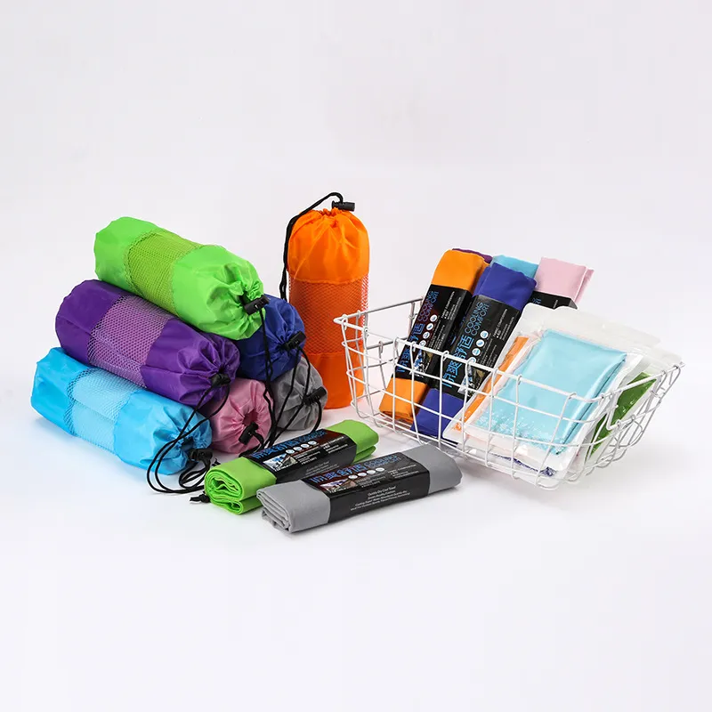 Toalla Deportiva de Microfibra Secado Rápido Absorbente de Sudor Gimnasio Toalla Portátil Exterior Entrenamiento para Unisex