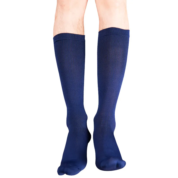 Unisex Nylon Crew Socks Breathable Sweat-Absorbing Solid Color Outdoor Hiking Casual Sports Socks For Men And Women