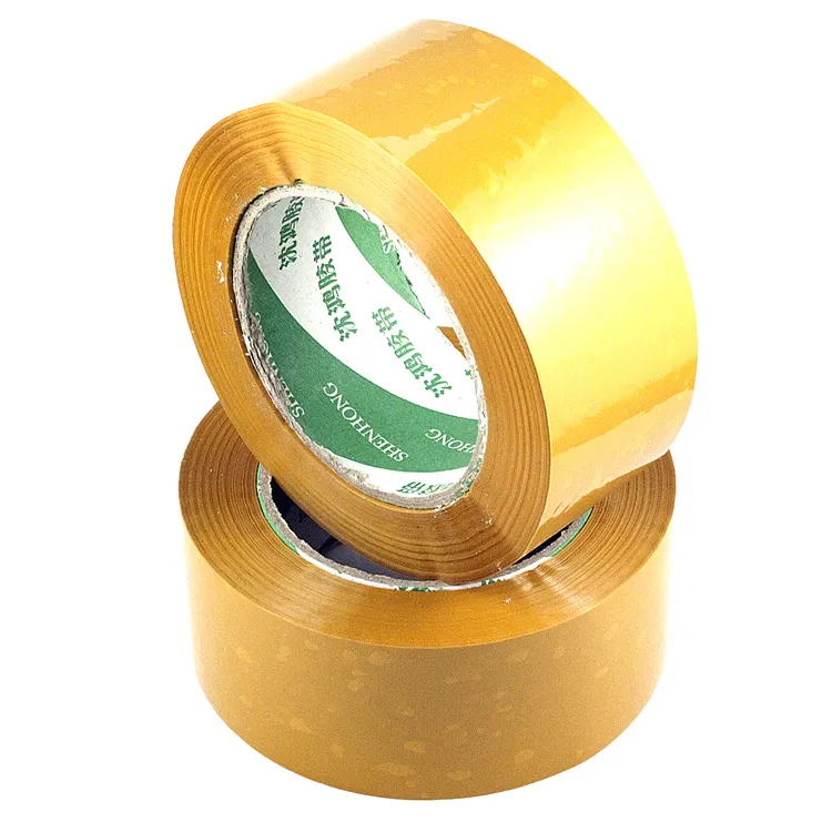 Yellow Packing Tape Heavy Duty Shipping Sealing Tape Adhesive Carton Sealing Tape For Office Express Packaging
