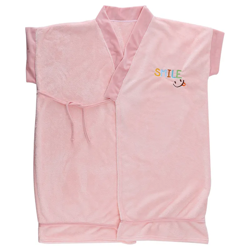 Coral Fleece Bathrobe Women Wearable Bath Skirt Thickened Absorbent Quick Drying Sleeveless Bath Towel Sleepwear Home Dress