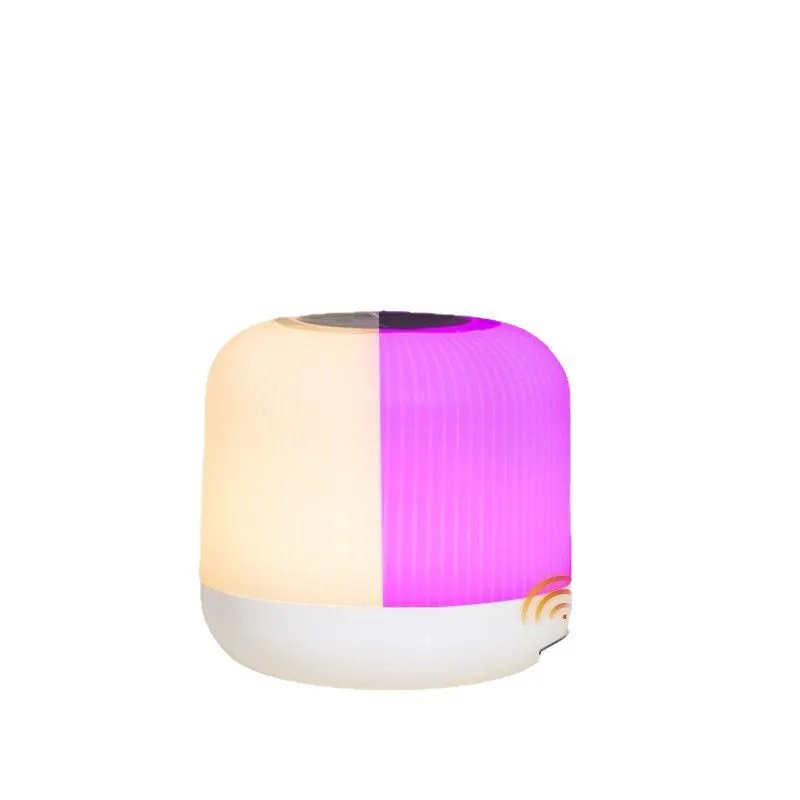 LED Camping Night Light Touch Remote Control Colorful Ambient Bedside Lamp Portable Rechargeable Tent Light For Outdoor