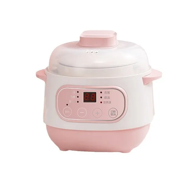 Household Ceramic Electric Stew Pot Multifunctional Automatic Water-Isolated Bird's Nest Soup Porridge Slow Cooker