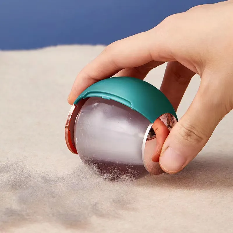 Portable Washable Lint Roller Reusable Sticky Hair Remover Ball For Home Clothes Pet Hair Cleaner Tool
