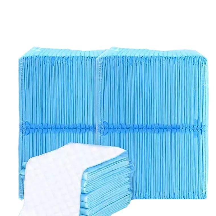Tapis Pipi Jetables pour Animaux Couches Épaissies pour Chien Tissu Non Tissé Tapis Absorbants pour Chiot Fournitures de Nettoyage