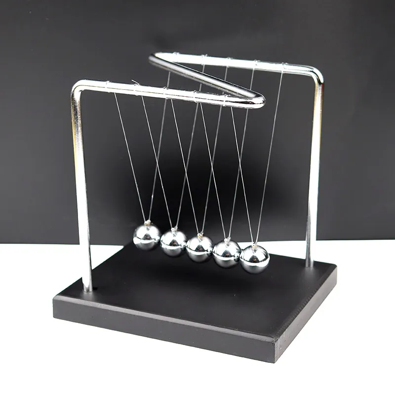 Newton's Cradle Balance Balls Metal Physics Science Toy Office Desk Decor Ornament