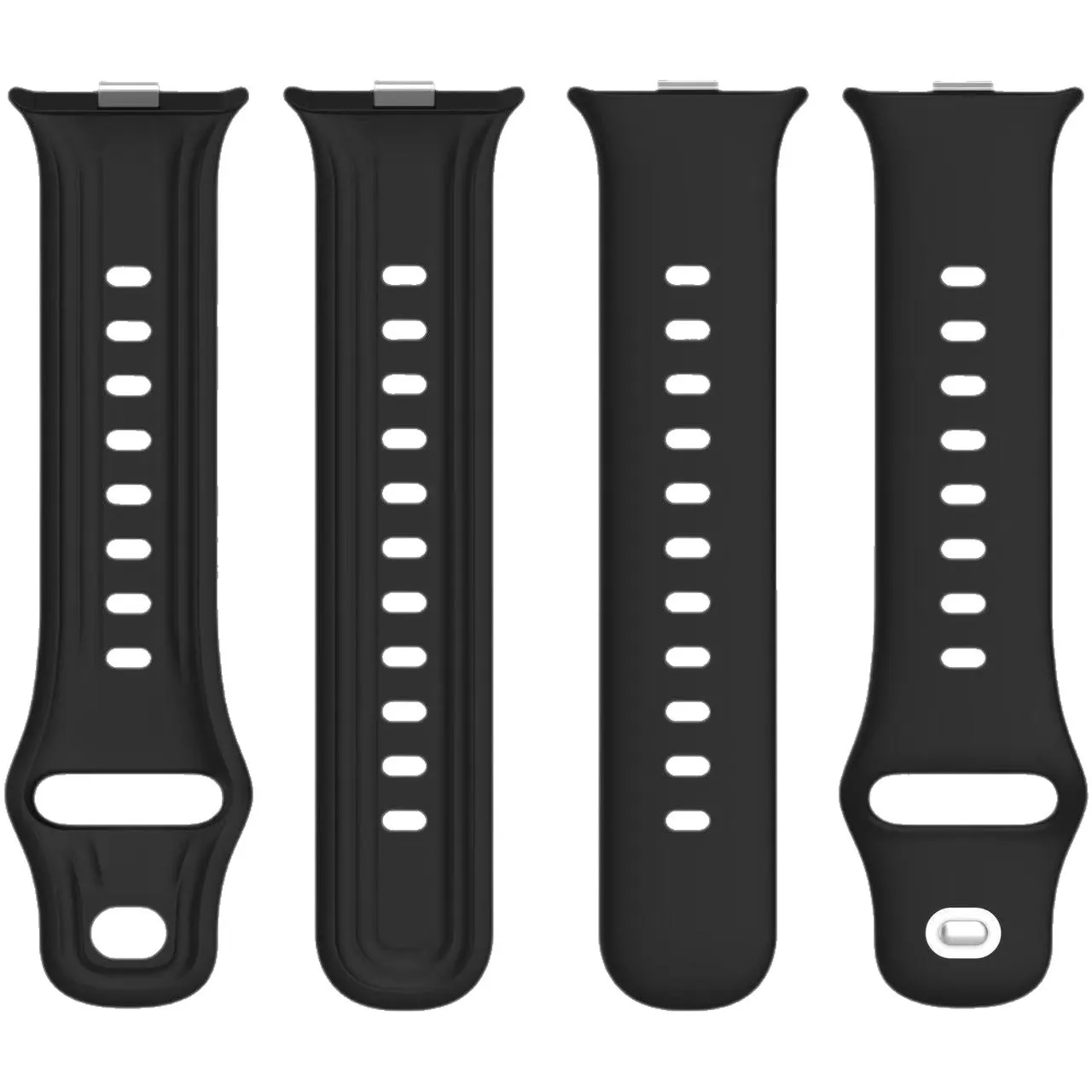 Silikon Smartwatch Ersatzarmband Schnellverschluss Sport Handgelenk Armband Für Smartwatch Zubehör