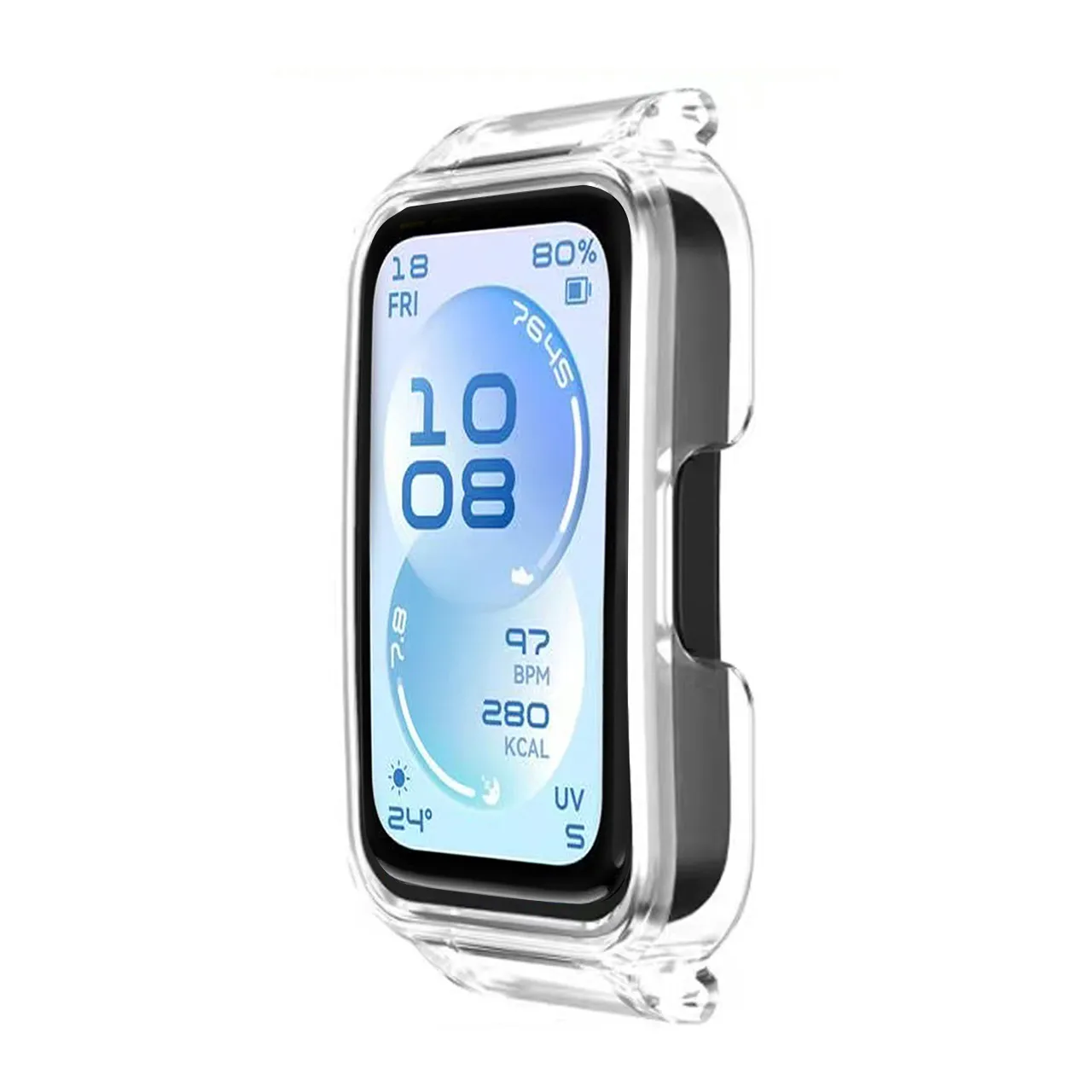 Huawei Band 11 Durchbrochene Schutzhülle PC Anti-Sturz Smartwatch Abdeckung Leichte Minimalistische Armband Schutz Zubehör