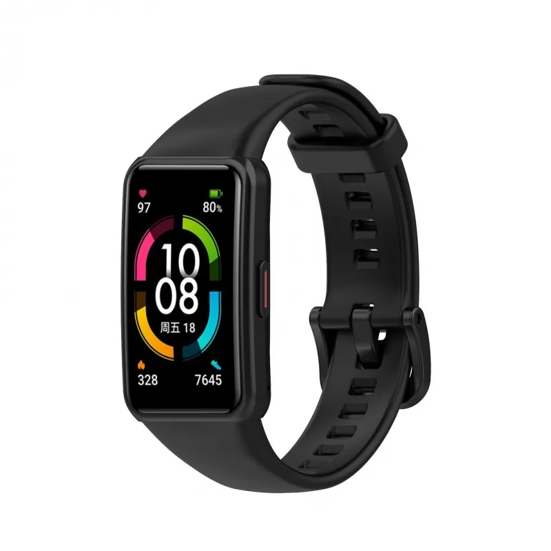 Correa de Repuesto de Silicona TPU para Smartwatch para Pulsera de Actividad Correa de Recambio Suave Cómoda