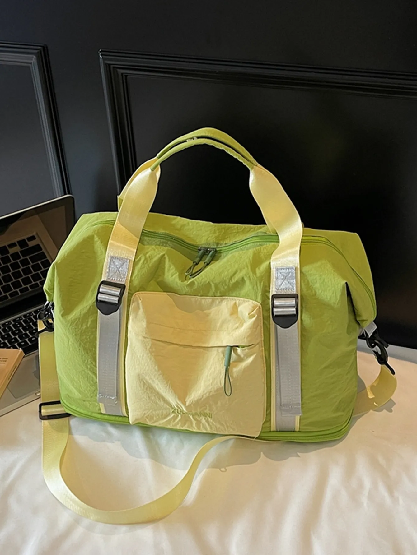 Bolsa de Viaje de Gran Capacidad Bolsa de Deporte Impermeable Bolsa de Equipaje Portátil Unisex Bolsa Tote Casual