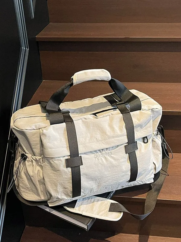 Grote Capaciteit Reistas Waterdichte Canvas Duffel Bag Weekender Sport Fitness Gym Bag
